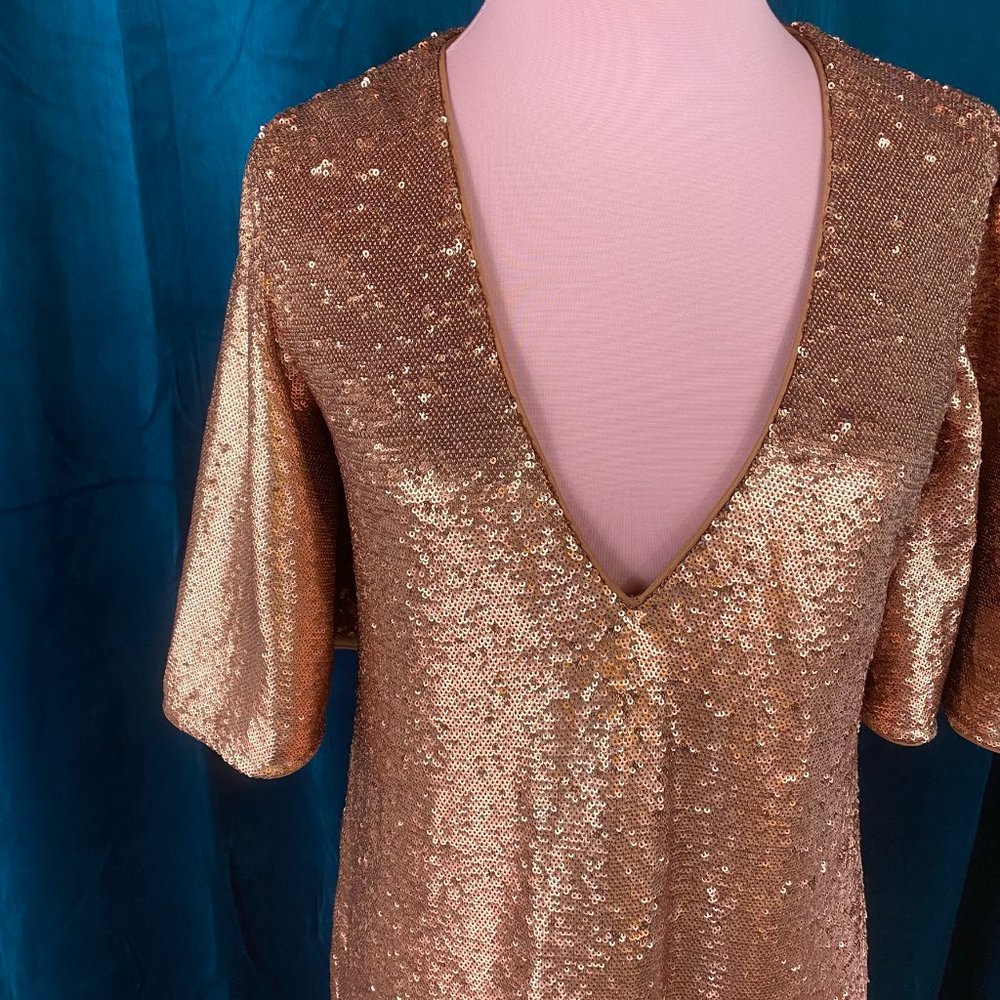 The Jetset Diaries Rising Sun Sequin Dress - Picture 3 of 10